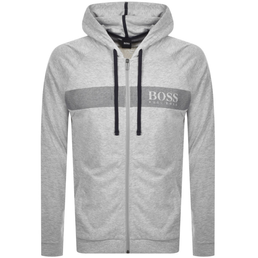 Alternative Image for ProductBOSS Bodywear Lounge Logo Tracksuit Grey2